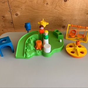 Complete Vintage Fisher Price Little People Playground #2